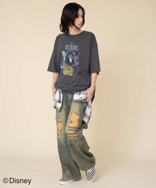 WEGO 【ユニセックス着用ITEM/SMLサイズ展開】VILLAINSグラフィックT（S） 柄2