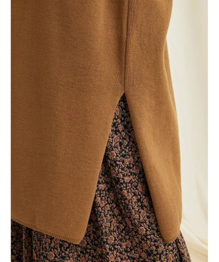 CRAFT STANDARD BOUTIQUE ジレニットワンピース Camel