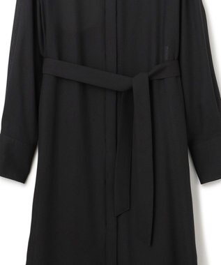 23区 S 【洗える】ウールシアービエラ ワンピース ブラック系