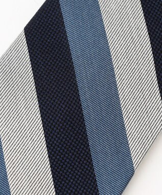 J.PRESS MEN 【J.PRESS SPUN SILK COLLECTION】レジメンタルネクタイ ネイビー系2