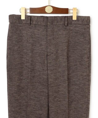 J.PRESS MEN 【セットアップ対応 / ストレッチ】SOFAニット ハイグレードジャージー スラックス ブラウン系8