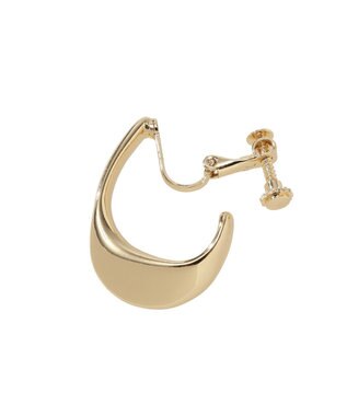 AMERICAN HOLIC ツイストフープイヤリング Gold