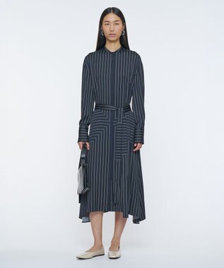 JOSEPH ジオメトリック アニメーション　ドレス Black / Affogato