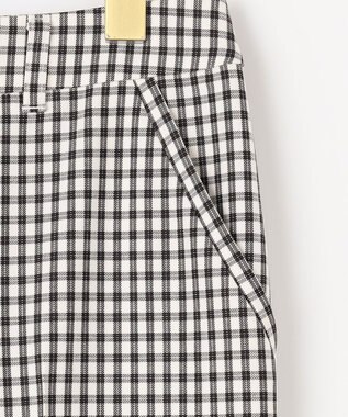 ANY SIS 【洗える】褒めらレディ テーパード パンツ ギンガムチェック