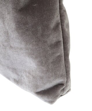 earth music&ecology ベロアトートバッグ Gray