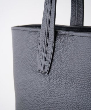 MIYABIYA セカンドエフォート シュリンクレザートートバッグ ブラック