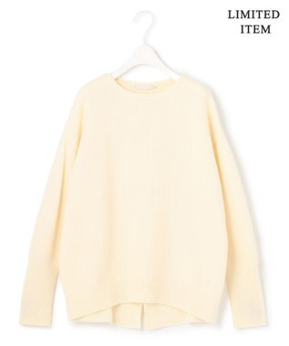 ICB L 【WEB限定】ファインメリノバルキー プルオーバー オフホワイト系