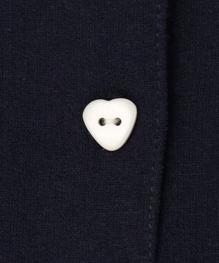 ANY KIDS 【洗濯機可能/吸汗速乾】ドライタッチ ショート丈ポロシャツ ネイビー