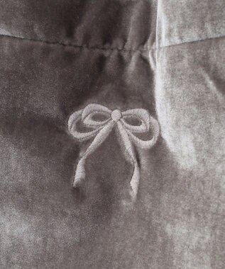 earth music&ecology ベロアトートバッグ Gray