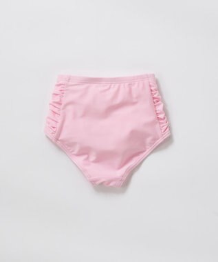 OP／FILA 【marie claire ENFANTS】フリル襟付き長袖ラッシュガード型水着 ピンク