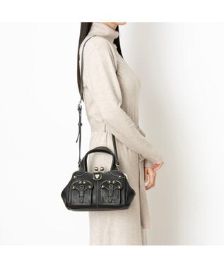 ANNA SUI キャロル 2WAYハンドバッグ クロ