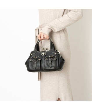 ANNA SUI キャロル 2WAYハンドバッグ クロ