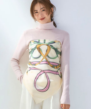 WEB&一部店舗限定】ウールカシミヤ デザイン ストール / 23区