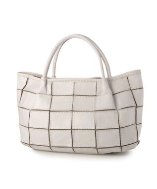 UNBILLION ピークスピーク PEAKSPEAK / 牛革パッチワーク・フラップトートL