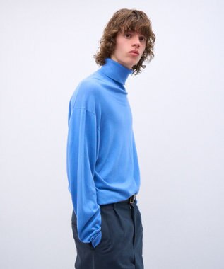 ATON SMOOTH SUVIN | タートルネックセーター - UNISEX