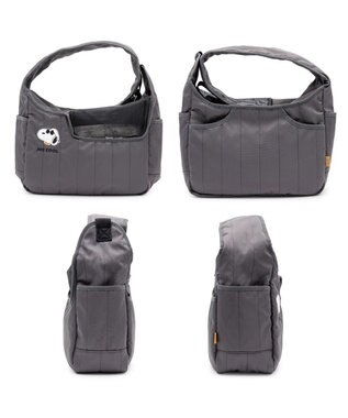 PET PARADISE スヌーピー ＪOE COOL キルティング スリング Ｍ 小型犬 スミクロ