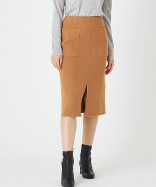 BEIGE， THOUIN / Iラインスカート Camel
