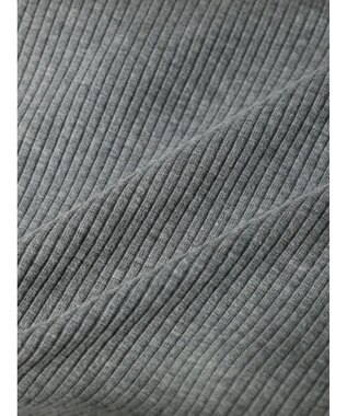 Green Parks ・ＥＬＥＮＣＡＲＥ　ＤＵＥ　リブ×フラワーキリカエワンピ Gray Mixture