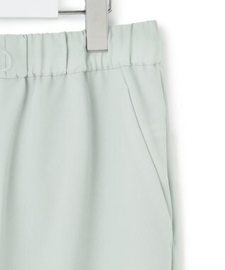 23区 【新色追加/洗える】2WAYストレッチツイル ドロスト パンツ ミント系