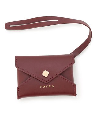 TOCCA CLAVIER LEATHER BOSTON BAG ボストンバッグ【古畑星夏さん着用】 ボルドー系