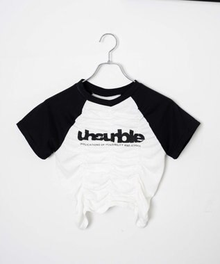 WEGO シャーリングラグラントップス ホワイト