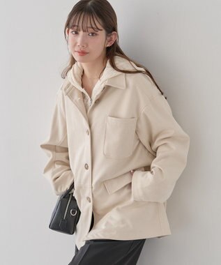 earth music&ecology ＣＰＯシャツジャケット