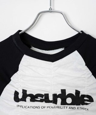 WEGO シャーリングラグラントップス ホワイト