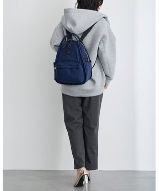 MioFIRANO はっ水軽量ナイロンオーバルハンドルリュック　FIRANO フィラノ NAVY