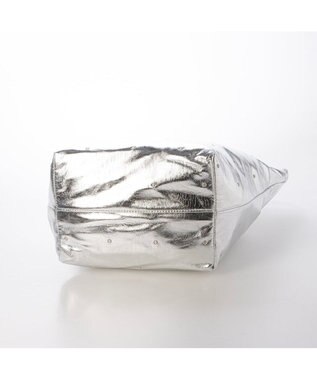 UNBILLION カシュカシュ cachecache / エナメル2wayトート シルバー