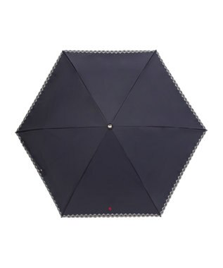 MOONBAT POLO RALPH LAUREN（ポロ ラルフローレン）晴雨兼用日傘 無地 刺繍 遮光率100% 遮熱 UV ディープブルー