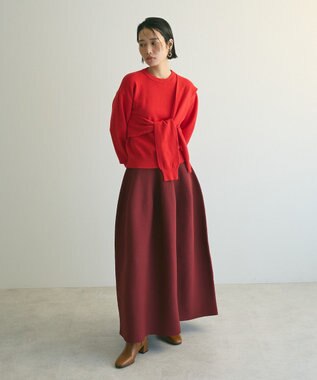 Green Parks armonia．ツイストレイヤードプルオーバー Red