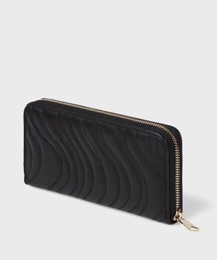 Paul Smith キルティングスワール 長財布 ブラック