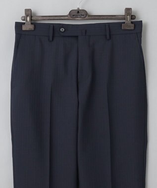 GOTAIRIKU 【オールシーズン対応】WOOL×POLYESTER ライトウェイト スーツ（ネイビーストライプ） ネイビー系1