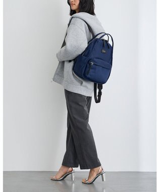 MioFIRANO はっ水軽量ナイロンオーバルハンドルリュック　FIRANO フィラノ NAVY