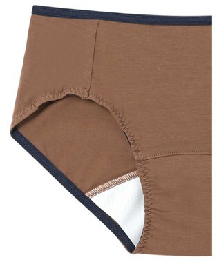 une nana cool 綿ベア天竺 カラーブロッキング サニタリーショーツ DR