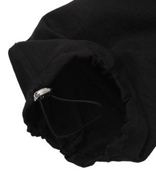 WEGO 【ウエストゴム】ビッグポケットカーゴパンツ ブラック