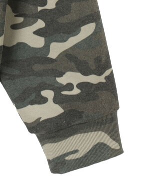 WEGO 【ユニセックス着用ITEM】パターンメタルワンポイントプルパーカー 柄1