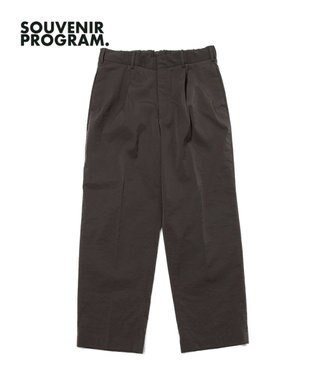 J.PRESS MEN 【J.PRESS ORIGINALS】【UNISEX】High Power Stretch Mechanical 1Tuck Slacks / New Wide Piped Stem