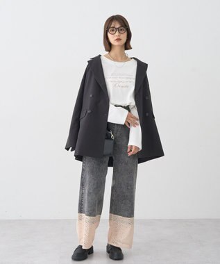 earth music&ecology 【綿100】アソートグラフィックロンＴＥＥ Off White