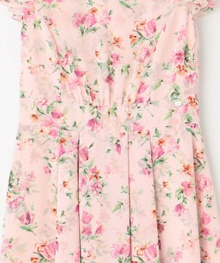 TOCCA 【洗える！】WATERCOLOR HARMONY ロングドレス ローズ系