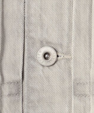 uncrave 【upper hights×uncrave】THE LOOSE JEAN JK デニムジャケット ホワイトスモーク