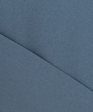 J.PRESS LADIES 【洗える】 レーヨンエリートストレッチ パフスリーブ ニット ダルブルー系