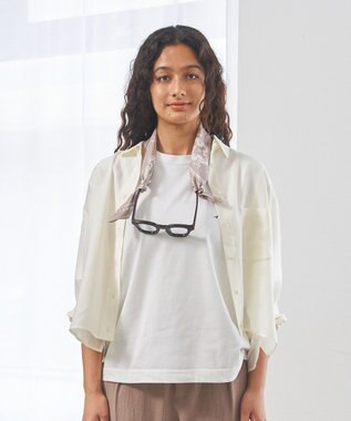 J.PRESS YORK STREET 【WOMEN】シアーショート ブラウス