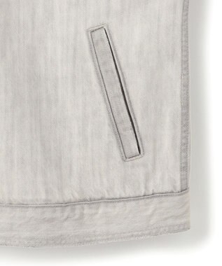 uncrave 【upper hights×uncrave】THE LOOSE JEAN JK デニムジャケット ホワイトスモーク