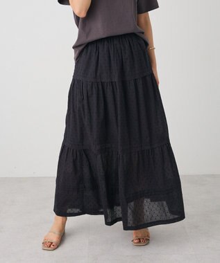 CRAFT STANDARD BOUTIQUE インド綿ドット刺繍スカート