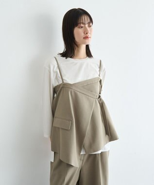 YECCA VECCA 2wayキャミソールビスチェ Pink