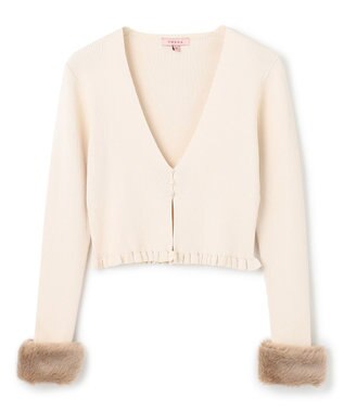 TOCCA BOOM KNIT ボレロ ベージュ系