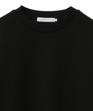 AMERICAN HOLIC 袖チュール重ねプルオーバー Black