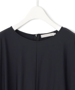 ICB L 【UVカット・接触冷感・速乾・洗える】マットスキューバ ドルマンスリーブプルオーバー ブラック系