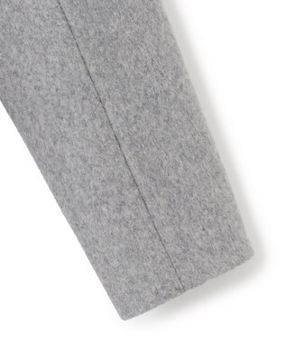 TOCCA LOOFAH ショールカラーウールコート グレー系